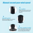 thumbnail image 3 of USB Non-rotating Tower Type Small Fan With Large Wind, 3 of 9