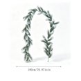 thumbnail image 3 of Artificial Christmas Garland, 5.91FT Flocked Faux Pine Needle Greenery Garland for Archway, Fireplace Mantel, Porch Banister, Winter Holiday Table Decor, 3 of 8