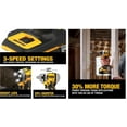 thumbnail image 2 of DeWalt® ATOMIC 20V MAX* 1/4 in. Brushless Cordless 3-Speed Impact Driver ,Bare Tool Only (DCF850), 2 of 14