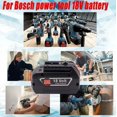 thumbnail image 3 of High Performance Bosch 18V 6.0Ah Lithium-ion Battery GBA18V Professional GBA GSR GSB BAT609 (KC) Rechargeable Battery, 3 of 7