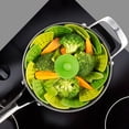 thumbnail image 4 of insert de Cuiseur Vapeur Pliable - Vert, 4 of 6
