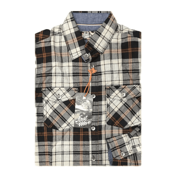 First Wave Shirts, Black, 10/12