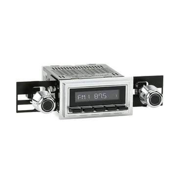 RetroRadio Compatible with 1968-79 Ford F-Series Truck with AM Factory Radio Features Include Bluetooth, AUX, AM/FM LACB-M1-126-55P-75PF7