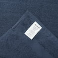 thumbnail image 2 of Better Trends Navy Hand Towels 100% Ring Spun Cotton Lightweight, Super Absorbent, 16" x 26" Perfect for Bathroom, Gym, Shower, Hotel, and Spa Splash Collection, 2 of 3