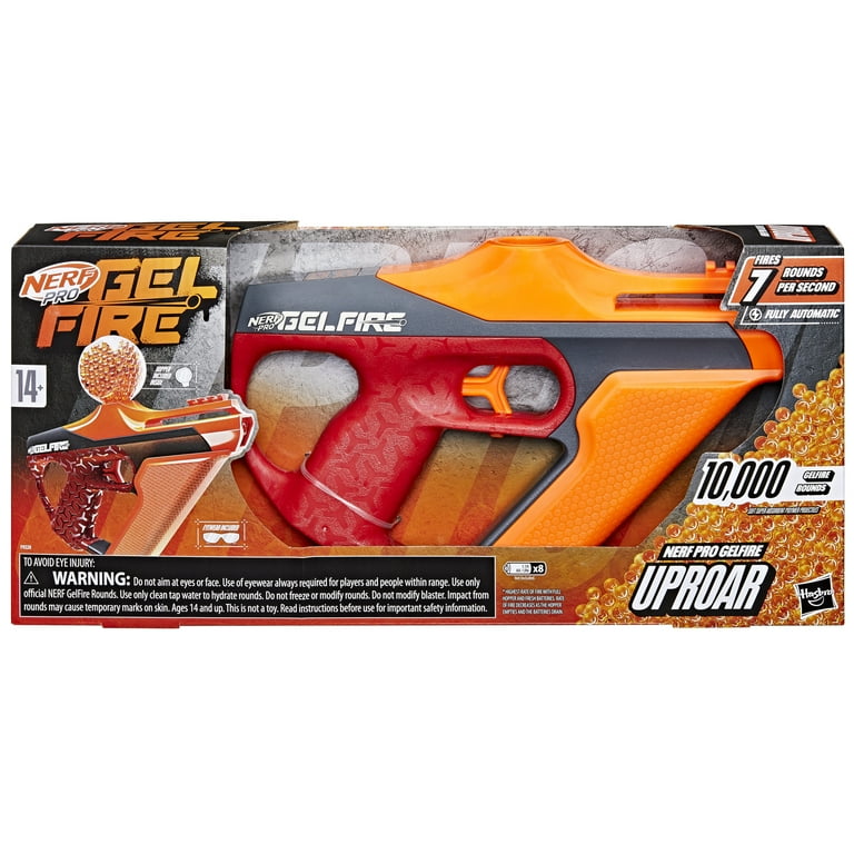 Nerf, Pro Gelfire Uproar Blaster, 10,000 Rounds, for Ages 14+
