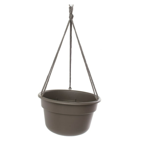Bloem Dura Cotta Plastic Hanging Basket Planter - Set of 12