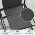thumbnail image 5 of Gymax Patio Chairs Set of 2 w/ Removable Cushions Heavy Duty Metal Frame Poolside, 5 of 8