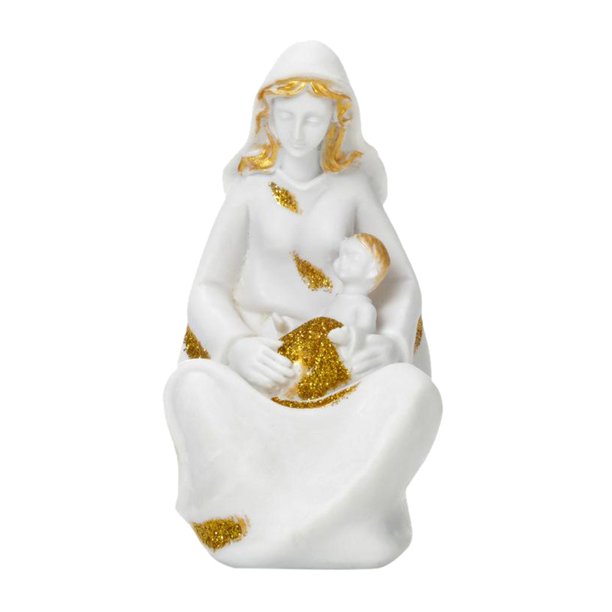 religioso de Navidad, decoración para hogar occidental, serie católica de Jesús, figurita para sala de , familiares, adornos arte Estilo 5