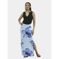thumbnail image 2 of No Boundaries Knit Foldover Slit Maxi Skirt, Women's and Women’s Plus, 2 of 4