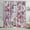 Red Floral, variant on Floral Blackout Window Curtains for Living Room, Thermal Insulated Curtains, 52x84 Inch,Set of 2