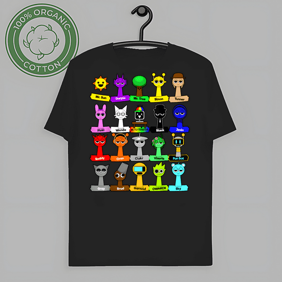 RARE All Sprunki Toys Boys Girls Birthday Decoration Simon Oren T-Shirt Unisex S-5XL Hot Trending Shirt, Vintage Birthday Gift-TH62267