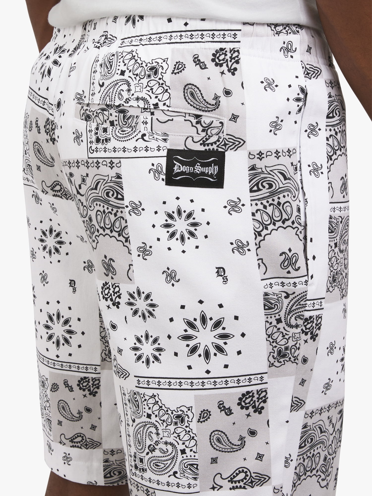 Dogg Supply by Snoop Dogg Paisley Print Shorts, Men's Sizes XS - 3XL