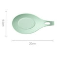 thumbnail image 6 of Walbest Spoon Holder Stretchy Anti-slid Base Silicone Practical Heat-resistant Spoon Mat for Kitchen, 6 of 7