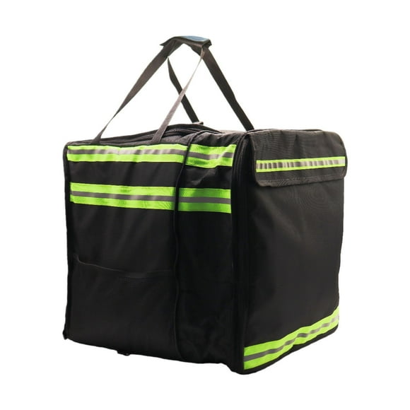 Mochila isotérmica para reparto de pizzas, bolsa térmica resistente para comida caliente/fría, bolsa nevera para bicicleta, ideal para acampar al