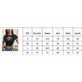 thumbnail image 2 of Women Angel Print T-Shirts Short Sleeve  Neck Contrast Stitch Crop Tops, 2 of 7