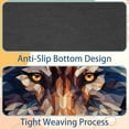 thumbnail image 4 of Wolf Square Desk Pad Mouse Mat Gaming Mousepad, 8.3x9.8 Inch, Non-Slip Rubber Bottom, Printed, Suitable for Office and Gaming, 4 of 6