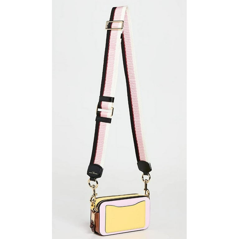 Marc Jacobs The Snapshot Camera Bag Rose/Multi in Leather with