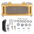 thumbnail image 1 of Motorcycle Engine Oil Cooler Motorcycle Oil Cooler Universal Motorcycle Oil Cooling Radiator Universal Motorcycle Engine Oil Cooler Metal Trail Bike Oil Cooler For 125cc-250cc, 1 of 8