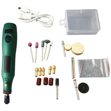 

Sufanic Variable Speed Mini Grinder Set Usb Charging Electric Drill Engraving Pen Kit