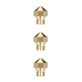 thumbnail image 1 of Destyer 1/2/3/5 3D Printer Nozzle Extruder Nozzle 3D Printer Accessory Replacement for MK10 brass 1.75/1.0mm 3PCS, 1 of 6