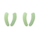 thumbnail image 2 of Moyic 2 fundas para inodoro, cojines para asiento, multicolores, de aspecto bonito, para adultos, de felpa, autoadhesivos, almohadillas Verde 2piezas, 2 of 6