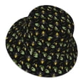 thumbnail image 3 of Bingfone Bee Floral Bucket Hat for Men Women,Packable Reversible Printed Sun Hats,Fisherman Outdoor Travel Hiking Beach Caps, 3 of 9