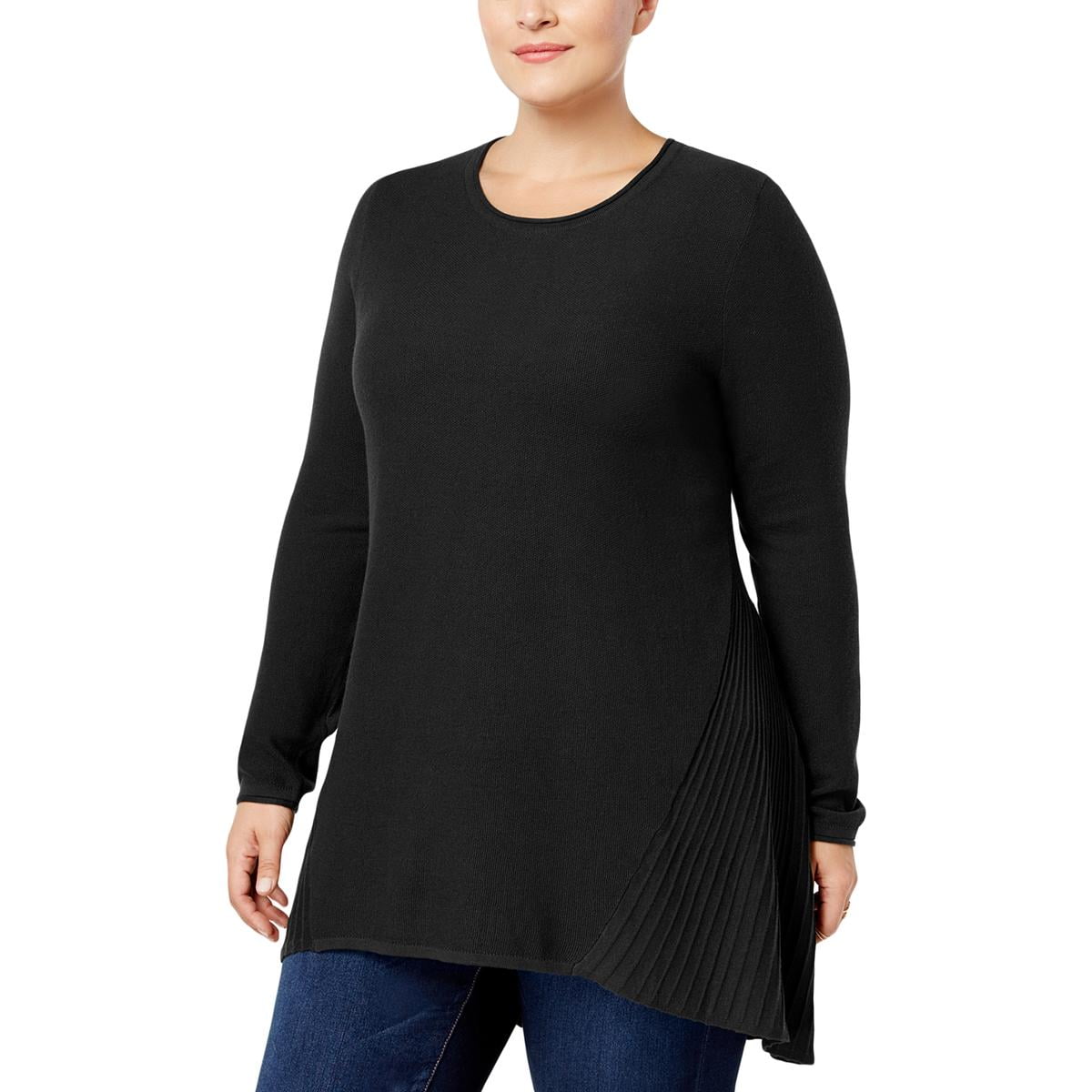 Photo 1 of PLUS SIZE 3X Style & Co. Women's  - Fall Hi-Low Tunic Sweater - 