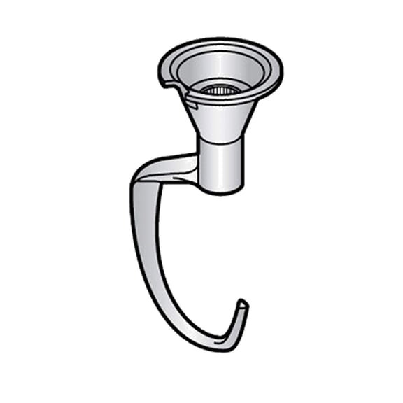 40 Quart Adpatable J style Dough Hook For Hobart Mixers