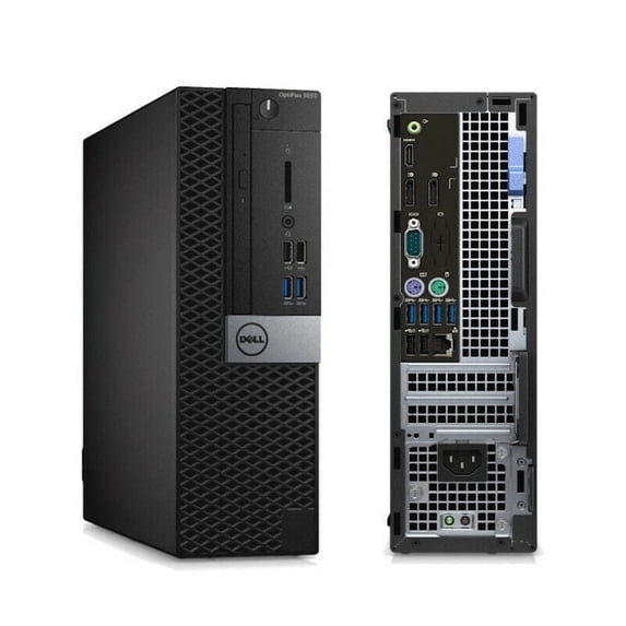 Restored Dell Optiplex 5050 SFF Desktop PC - Intel Core i7-7700 - 8GB RAM - 256GB SSD - Windows 11 Professional (Refurbished)