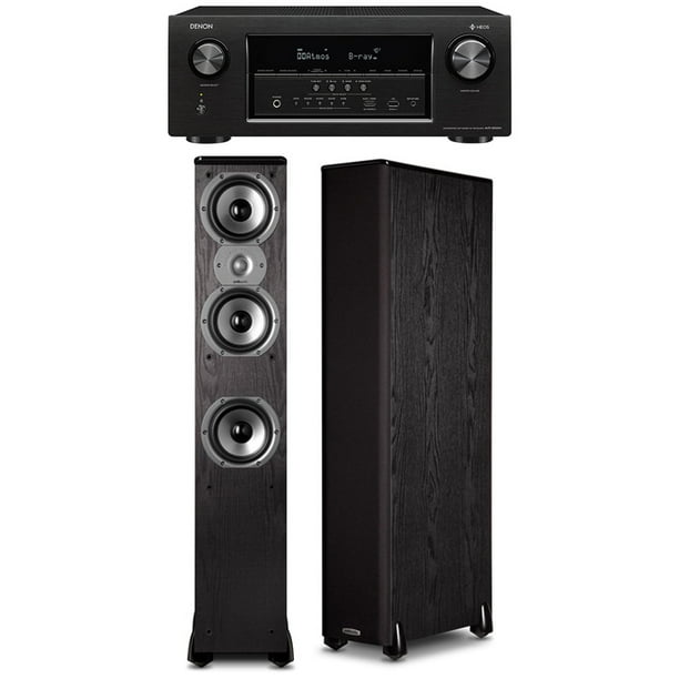 Denon AVRS930H Receiver Bundle with Polk TSi400 Floorstanding Speakers