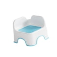 thumbnail image 4 of Taburete para niños perfecl con escalones ergonómico multiusos para cambiar zapatos para pies cocina Azul, 4 of 8