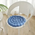 thumbnail image 6 of Chair Cushion,Thickened Soft Lamb Fleece Cushion for Office Seat Cushion Window Seat,Home Decor(Blue), 6 of 6