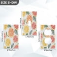 thumbnail image 7 of Yayeee Toggle Light Switch Wall Plate 1-Gang 4.5"x2.7" Home Decorative Outlet Cover, Candy Grapefruit Slices, 7 of 7