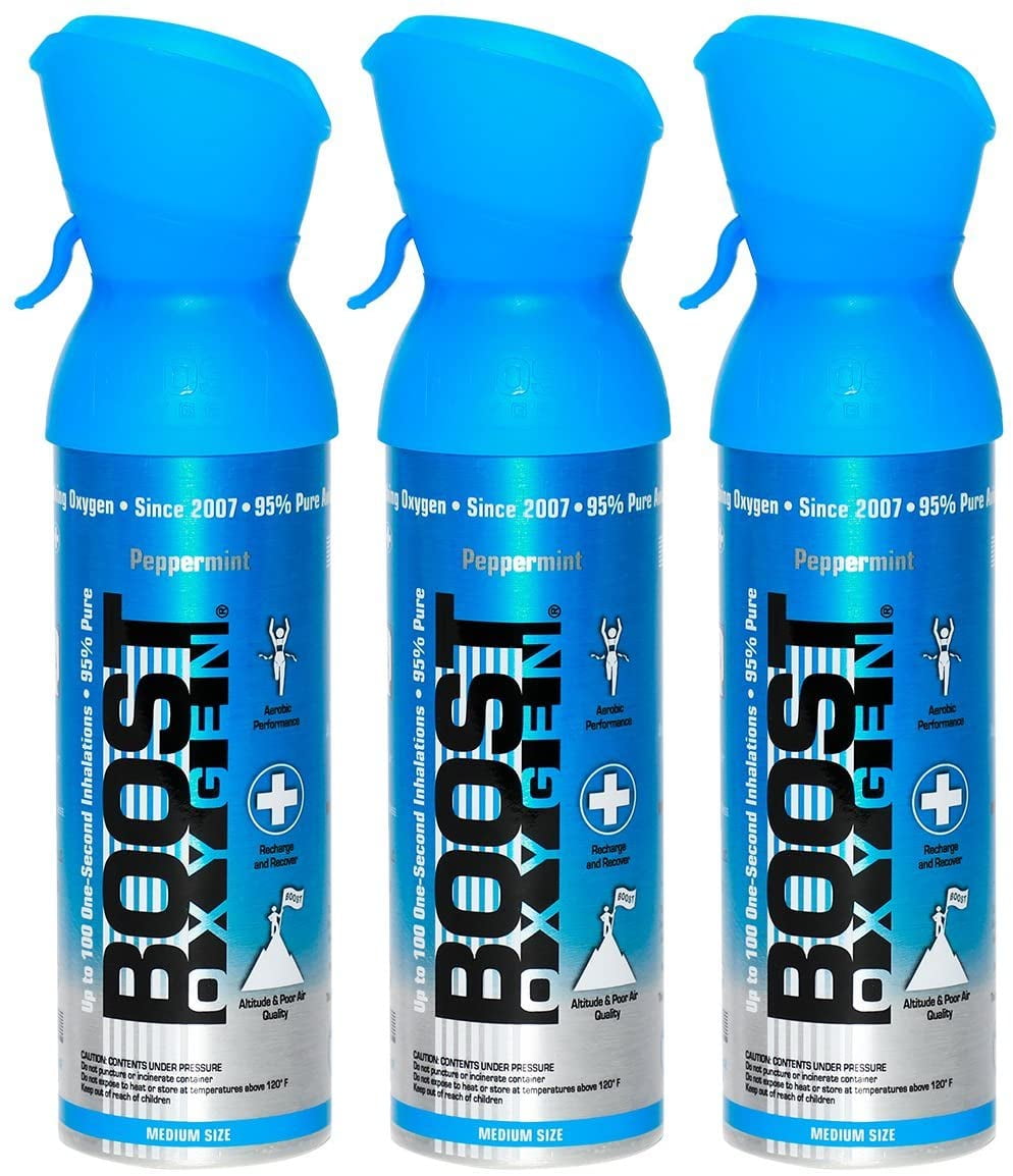 Boost Oxygen Supplemental Oxygen To Go AllNatural Respiratory