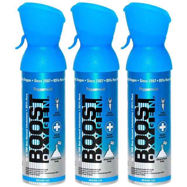 Boost Oxygen Supplemental Oxygen To Go AllNatural Respiratory Support for Health, Wellness