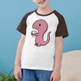 thumbnail image 4 of ZhuoLiL Girls Clothes Size 7 Shirts Toddler Girls' Graphic Print Tee - Short Sleeve Round Neck, 4 of 8