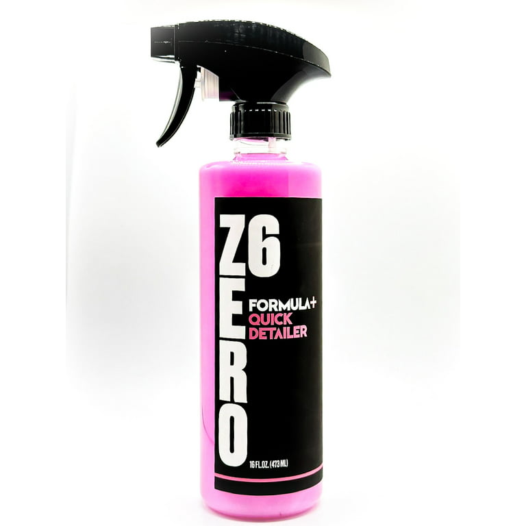 Zero Six - Ceramic SiO2 Premium Quick Waterless Detailer Spray Wax for Car Detailing - Easy & Safe-Hyper Gloss Protection - Hydrophobic Coat Rich