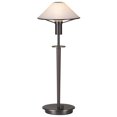 thumbnail image 2 of Holtkoetter White Glass Shade Olde Bronze Halogen Desk Lamp, 2 of 4