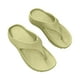 thumbnail image 1 of Lazy Shoes - Chanclas ortopédicas para mujer con soporte para el arco, suave almohada tipo tanga, color arena Wmkox8yii hj789, 1 of 4
