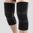 thumbnail image 6 of Cheers.US 1 Pair Knee Pads Breathable Comfortable Wide Application Ergonomic Design Soft Fabric Knee Protection Non-slip Knee Support Warmer Brace for Sports, 6 of 7