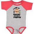 thumbnail image 3 of Inktastic Monkey I Love Hanging out with My Pawpaw Boys or Girls Baby Bodysuit, 3 of 5
