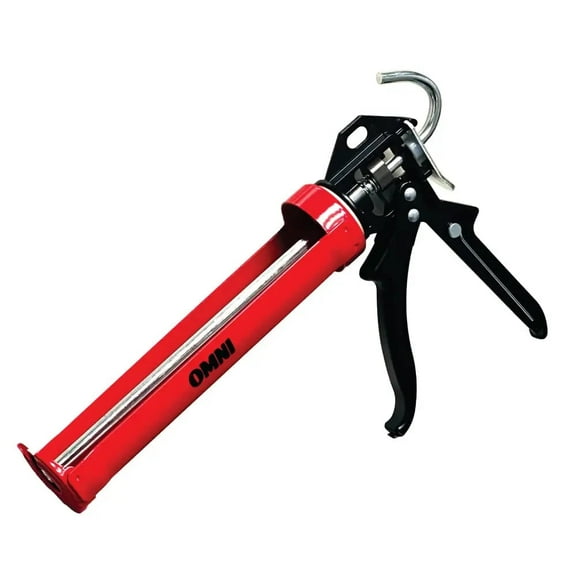 LAUCO Omni Tools Dripless Caulking Gun Adjustable No-Drip Ergonomic pack of 1