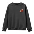 thumbnail image 4 of Weikingp Football Sweatshirts Plus Size Shirt Long Sleeve Pullover Tops Sports Fan Clothing Volleyball Sweatshirt Lightweight Sweatshirt Thin Sweatshirts for Women Loose Fit Blue XL, 4 of 6