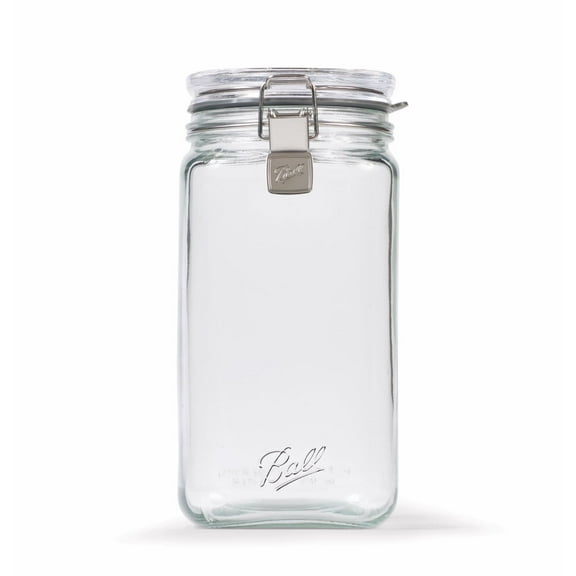 Ball Latch Jar, Glass Food Storage Jar, Half Gallon