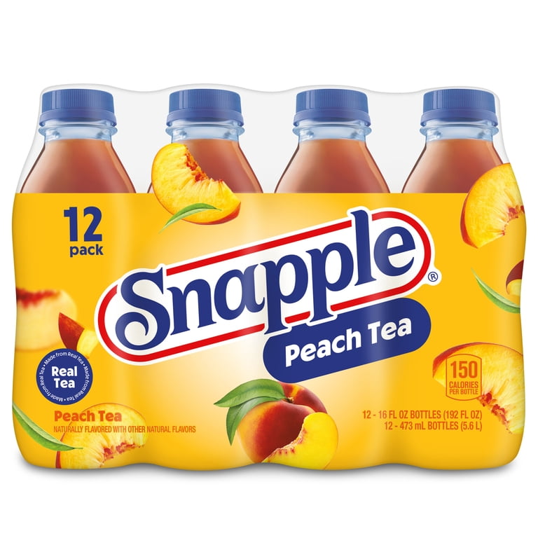 Snapple Peach Tea, 16 fl oz Bottles, 12 Pack photo 7
