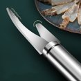 thumbnail image 4 of 5 en 1 cuchillo multifuncional para limpiar camarones, línea de camarones, herramienta para fauces de pescado, pelador de camarones de acero inoxidable, removedor de escamas de pescado, herr, 4 of 5
