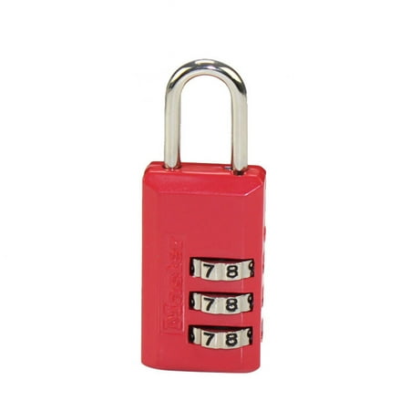 Master Lock Combination Padlock Small Padlock Set Your Own Combination Luggage Backpack Lock Storage Units