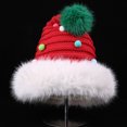 thumbnail image 5 of Cozy Christmas Knit Beanie For Women Men Fun Holiday Party Hat Cute Xmas Stocking Cap Soft Yarn Winter Earflap Cap For Family, 5 of 8