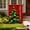 Red, variant on HOARBOEG 2 Pcs Christmas Double Sided Garden Flags, 12 x 18 Inch Polyester Yard Flags