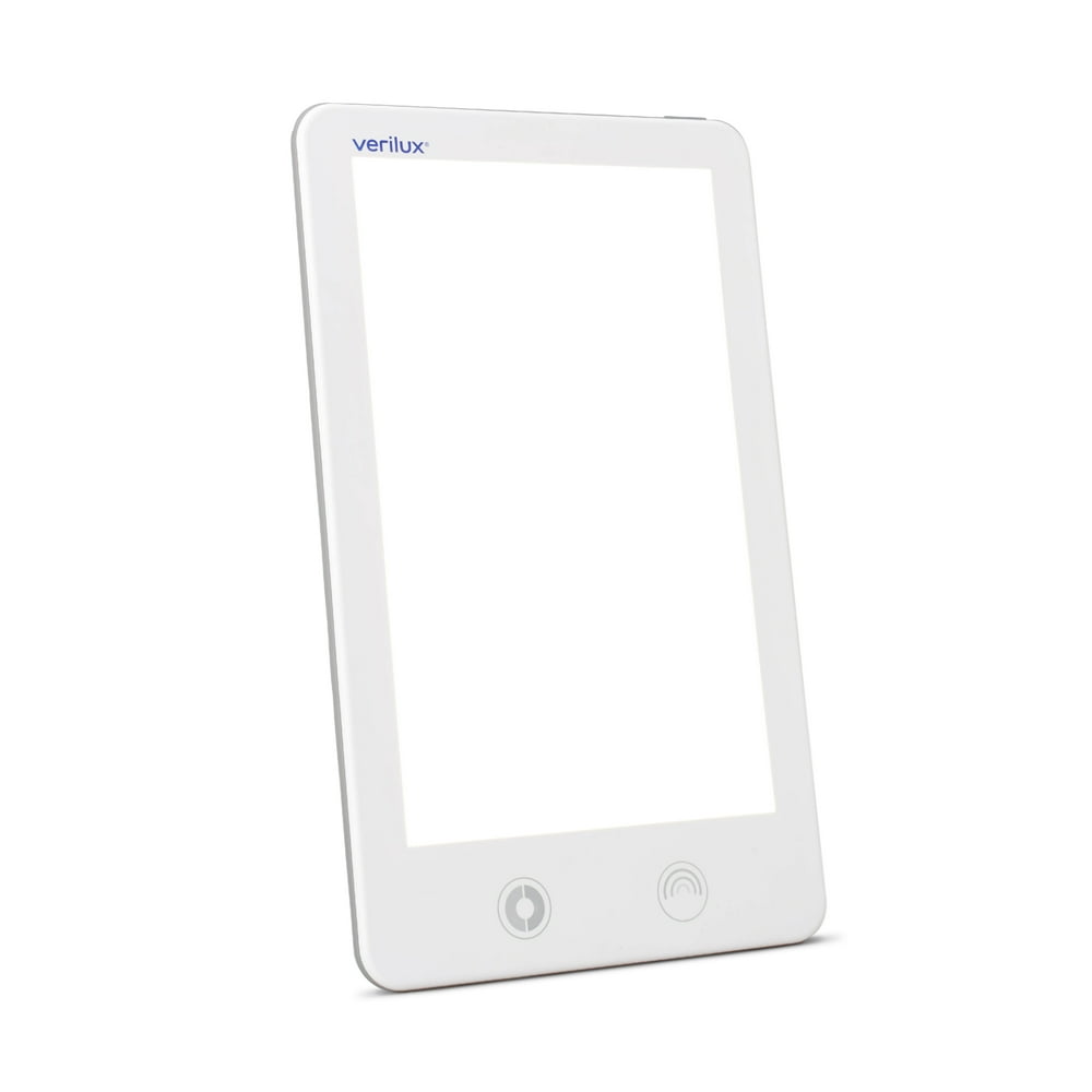 Verilux HappyLight Touch UVFree LED Therapy Lamp, Bright White Light with 10,000 Lux